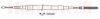 BENDIX 432842B Cable, parking brake
